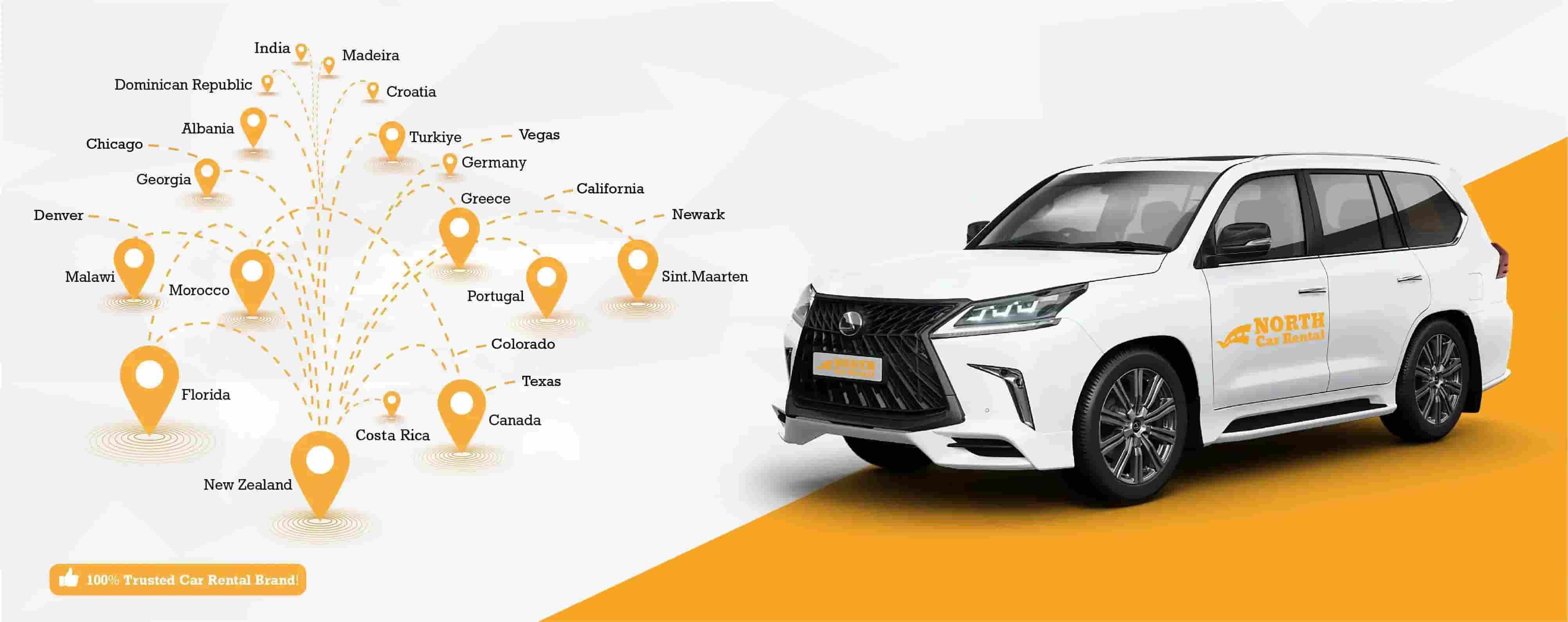 North Car Rental Banner